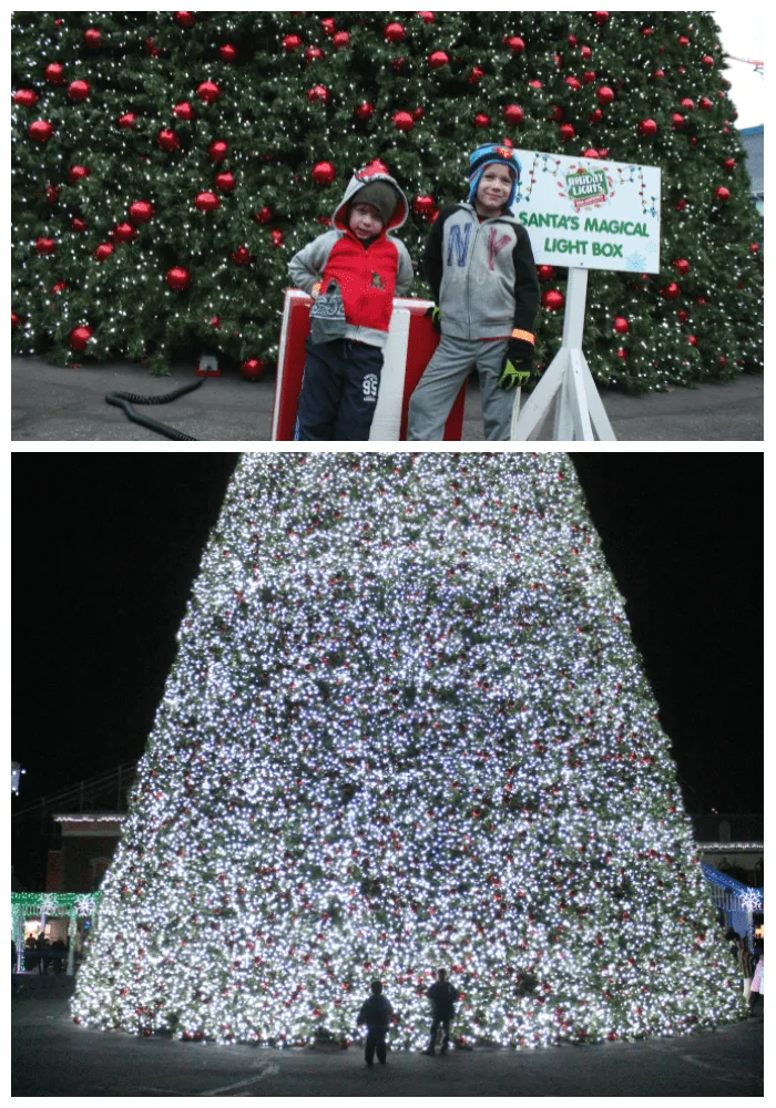 holiday lights lake compounce