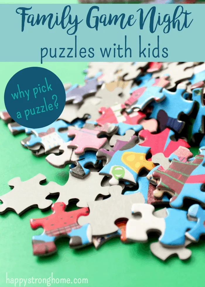 puzzles with kids