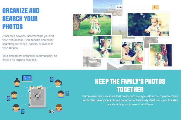 Amazon Prime Photo Storage