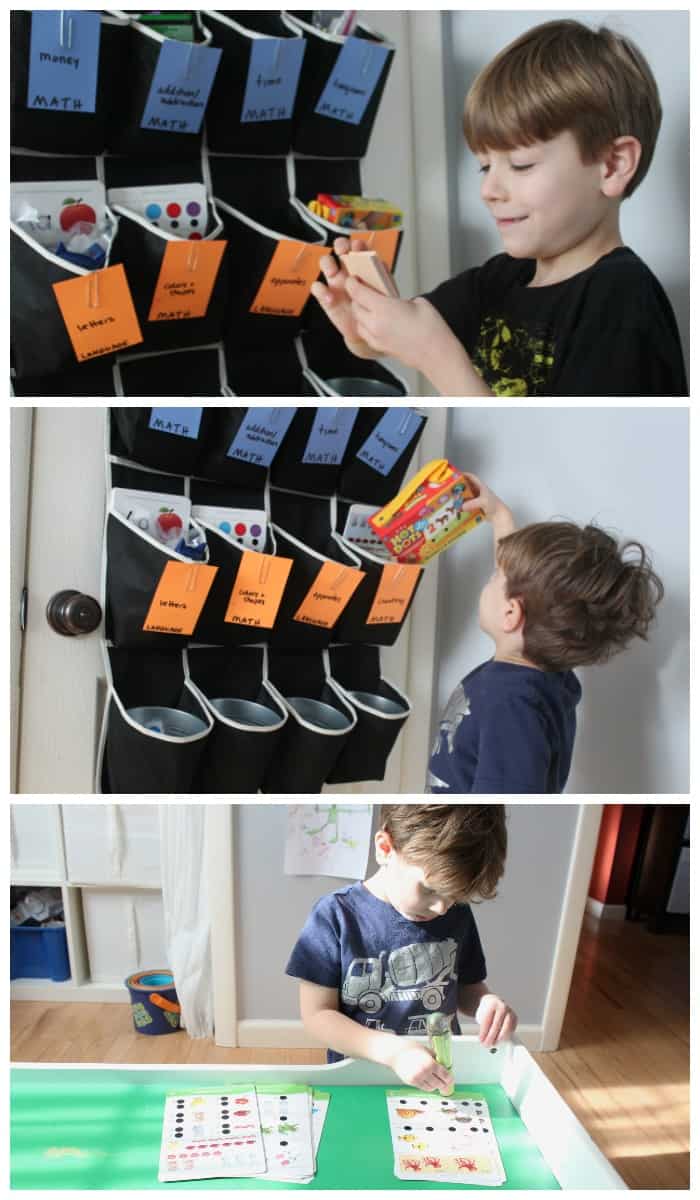 learning station organizer 