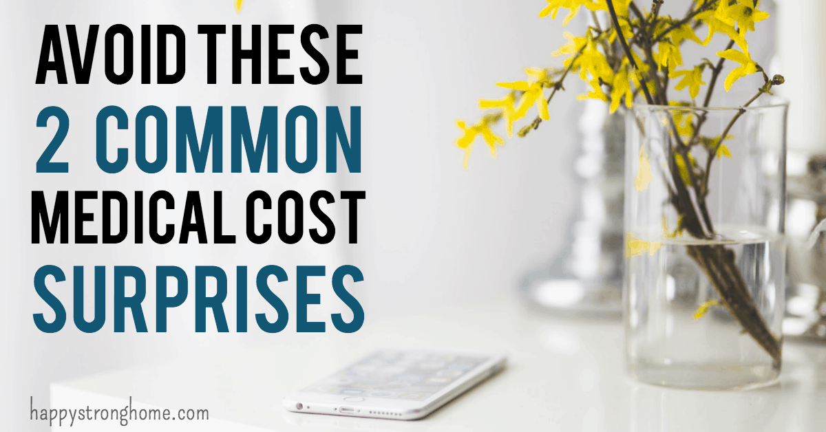 common medical cost surprises