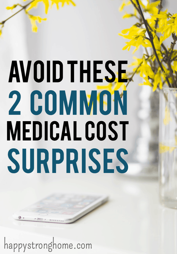 common medical cost surprises