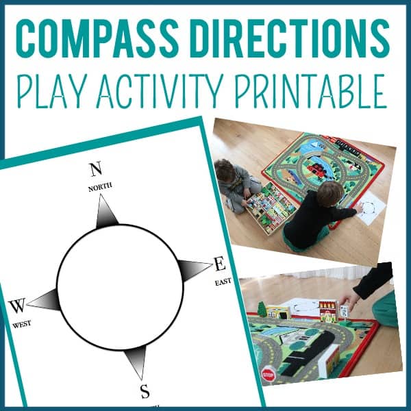compass directions printable