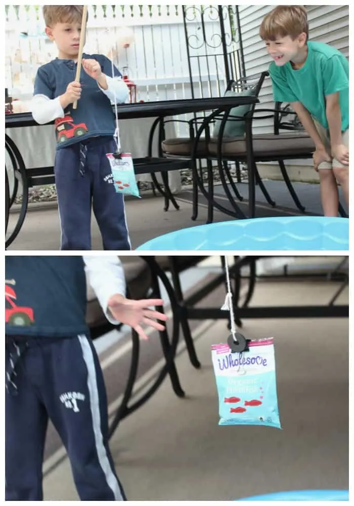 DIY Gone Fishing Party Game Idea