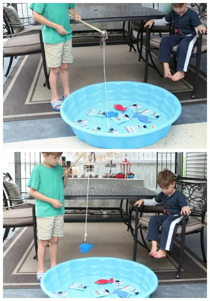 DIY Gone Fishing Party Game Idea