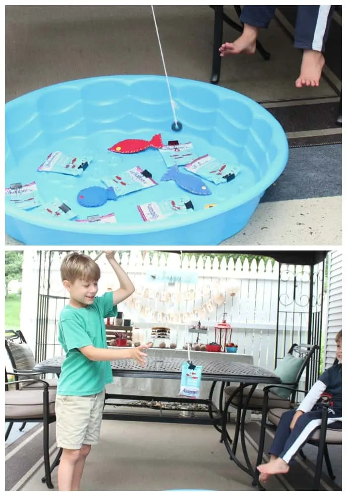 DIY Gone Fishing Party Game Idea