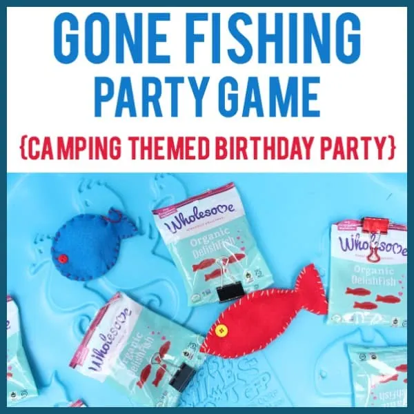 DIY Gone Fishing Party Game Idea