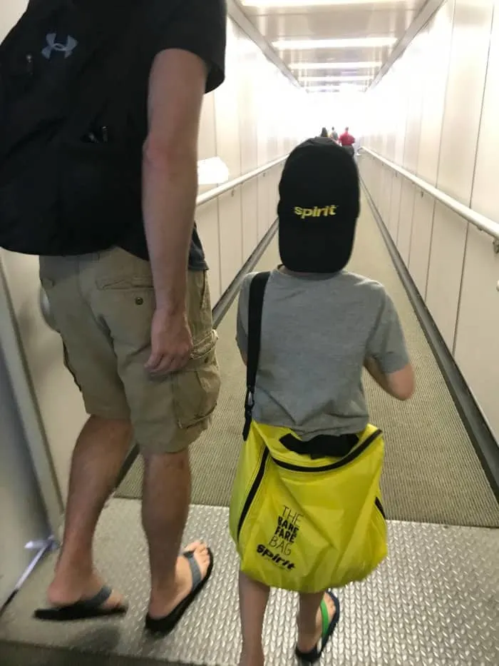 Spirit Airlines Family Travel