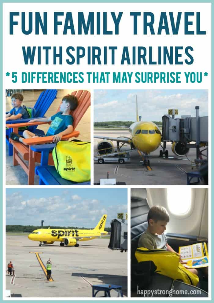 Spirit Airlines Family Travel