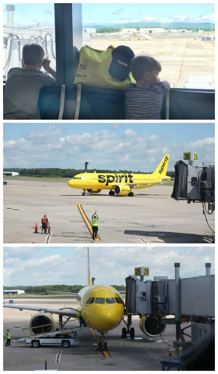 Spirit Airlines Family Travel