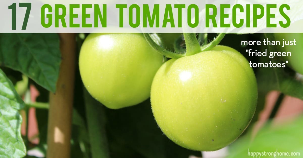 green tomato recipes
