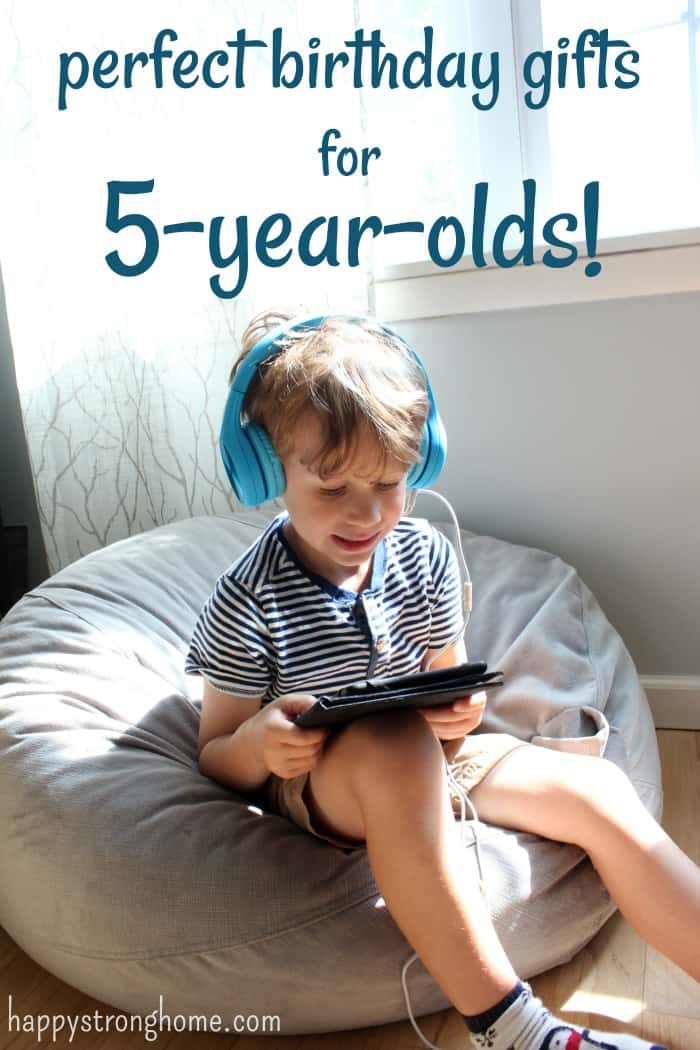 Perfect birthday gifts for a five year old! - Happy Strong Home