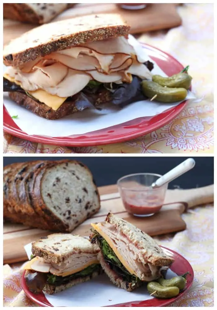 Cranberry Maple Turkey Sandwich