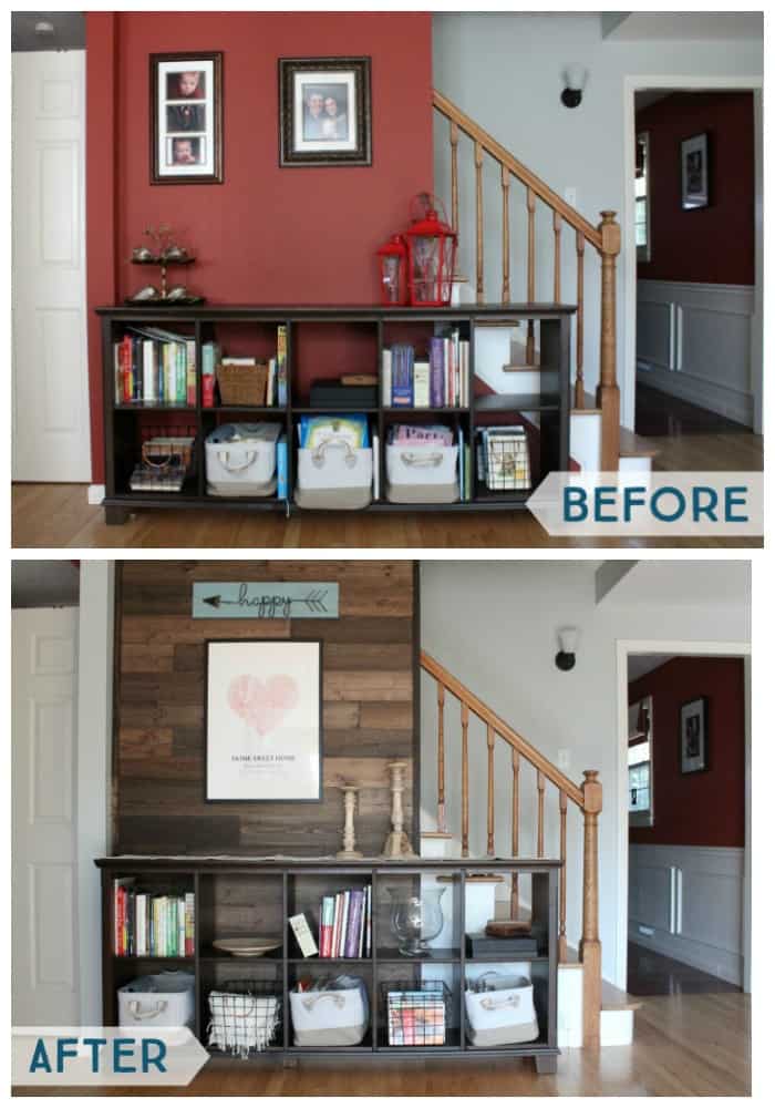DIY Accent Wall Makeover