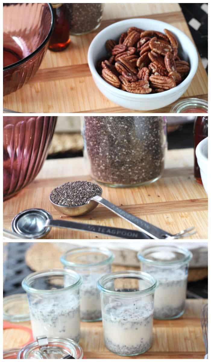 pecan pie chia pudding recipe