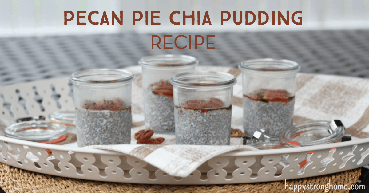 pecan pie chia pudding recipe