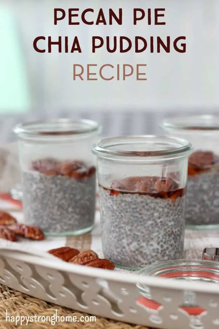 pecan pie chia pudding recipe