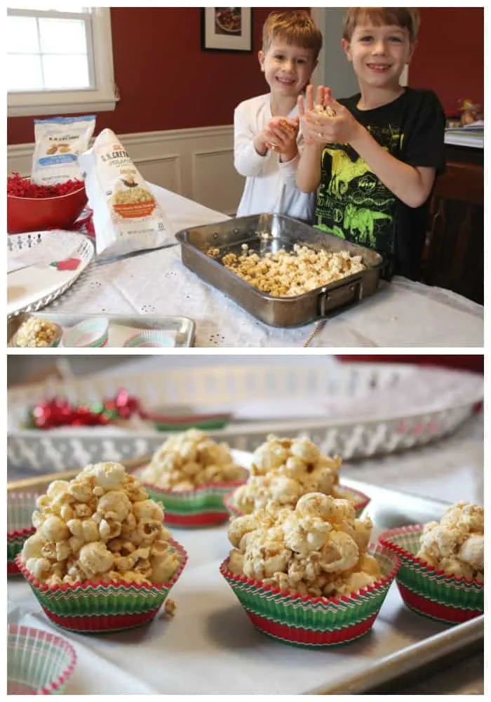 DIY Popcorn Balls Gift