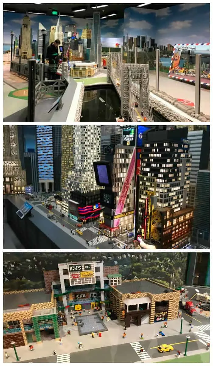 a Lego city 