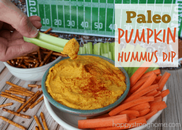 paleo pumpkin hummus dip