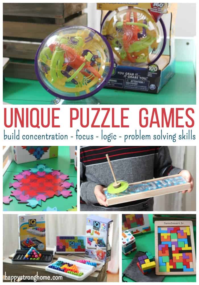 unique puzzle games