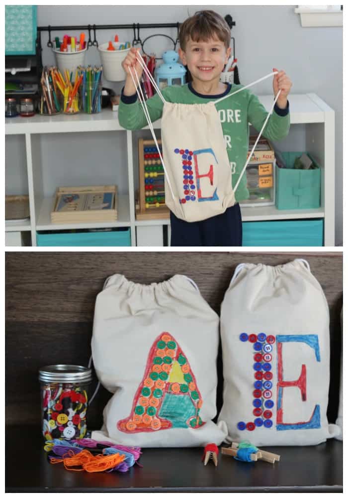 Drawstring bags project