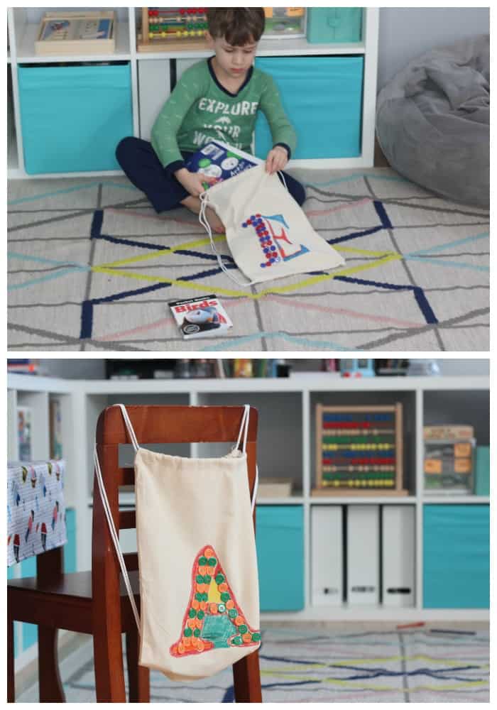 Drawstring bags project
