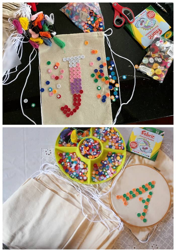 Drawstring bags project