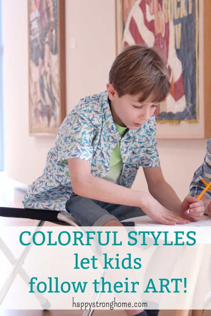 colorful styles for kids