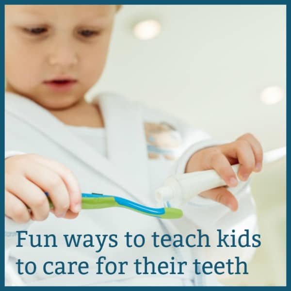 get kids teeth clean