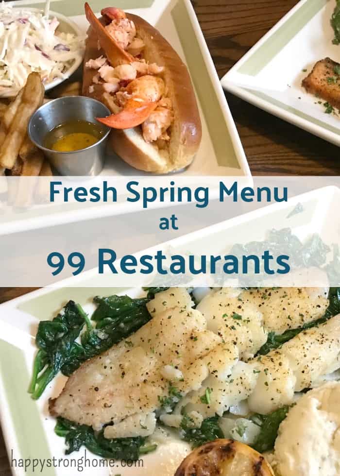 spring menu 99 Restaurants