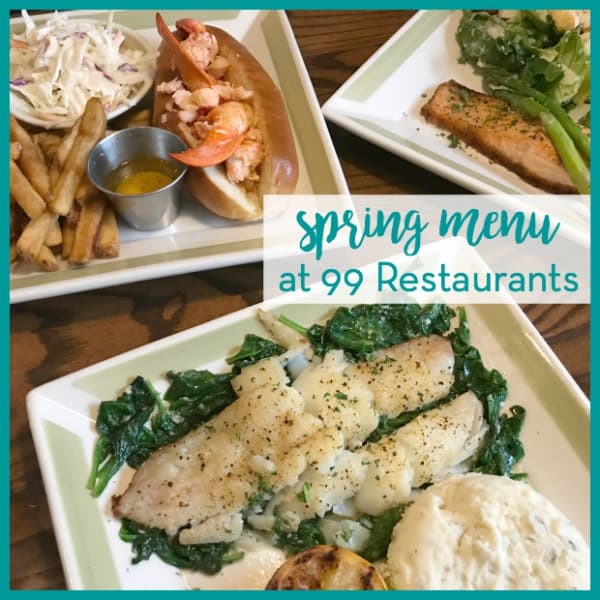 spring menu 99 Restaurants