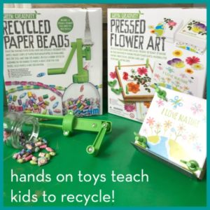 These hands-on toys teach kids to recycle! - Happy Strong Home