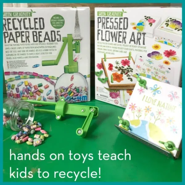 teach kids to recycle