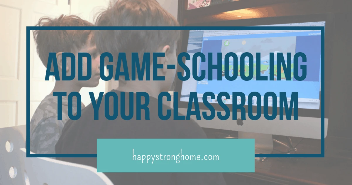 gameschooling in classroom