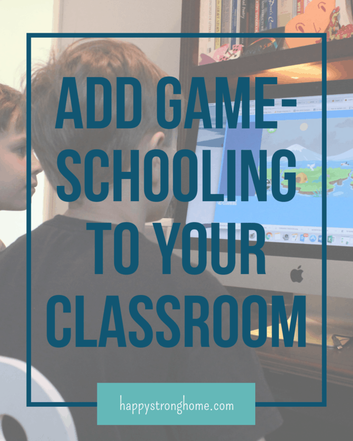 gameschooling in classroom