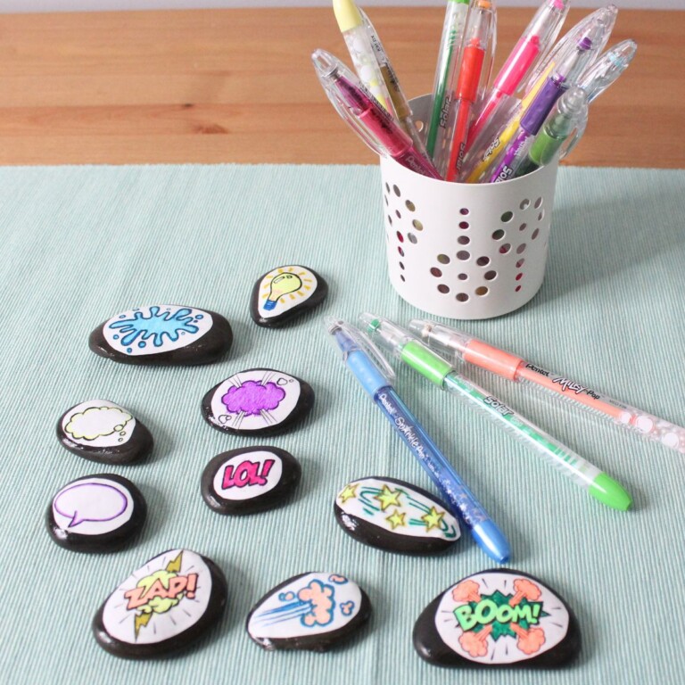 Comic Story Stones: A Hands-On Writing Activity for Visual Storytelling