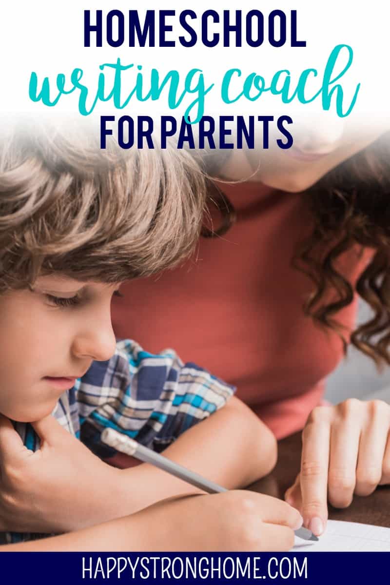 homeschool writing coach for parents