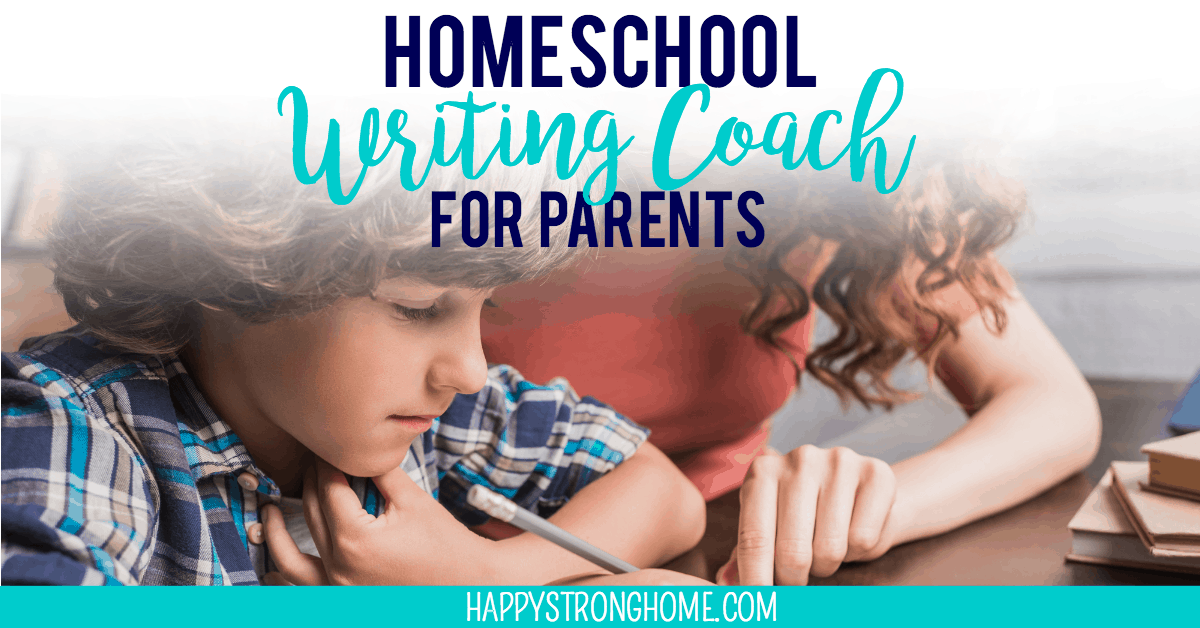 homeschool writing coach for parents