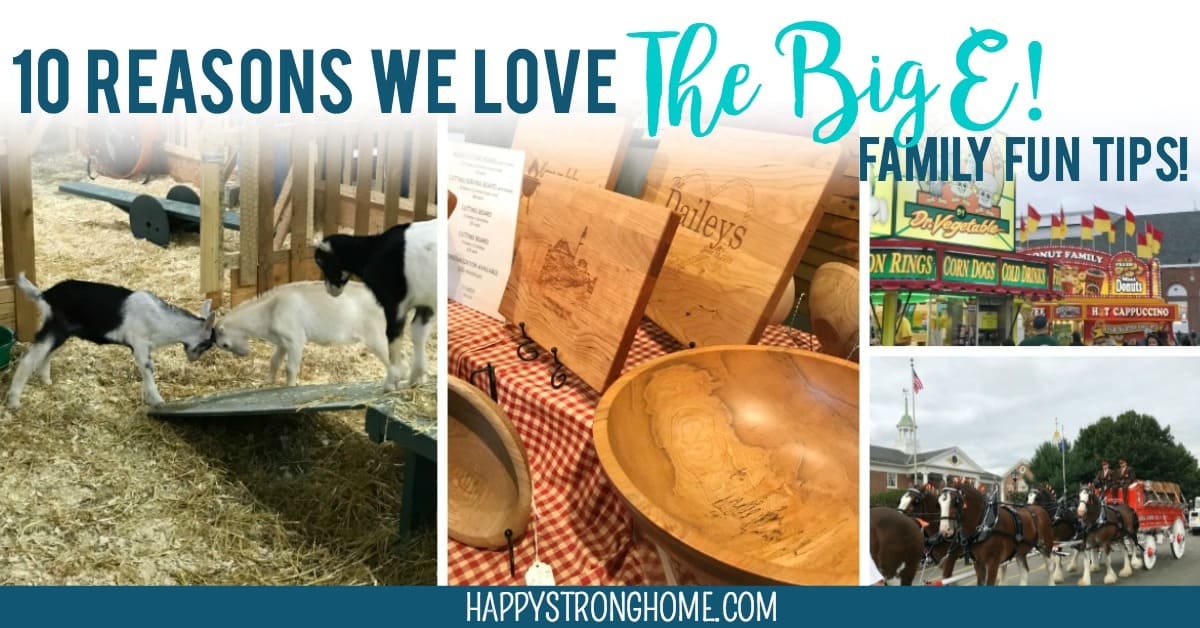 10 Reasons We Love Family Fun at The Big E - Happy Strong Home