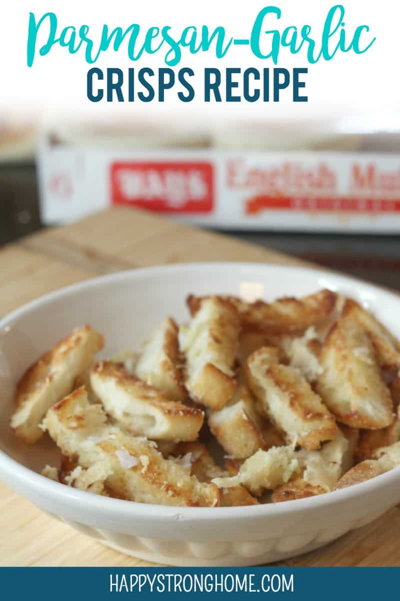 Parmesan Garlic Crisps Recipe