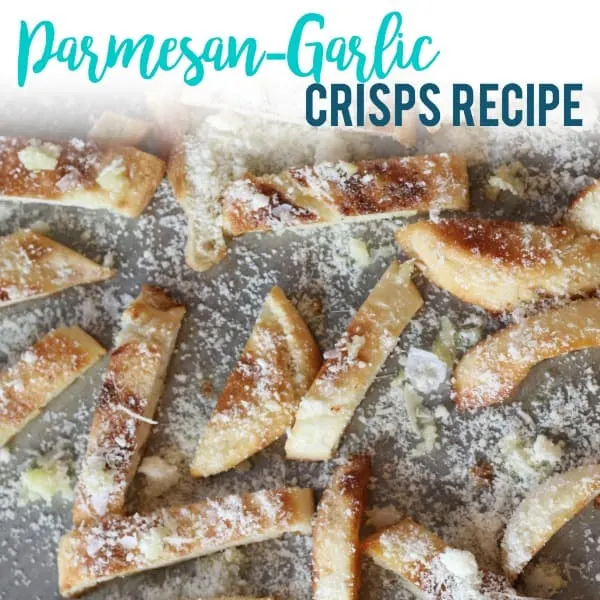 Parmesan Garlic Crisps Recipe