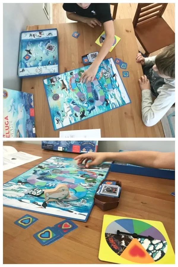 Baby Beluga board game