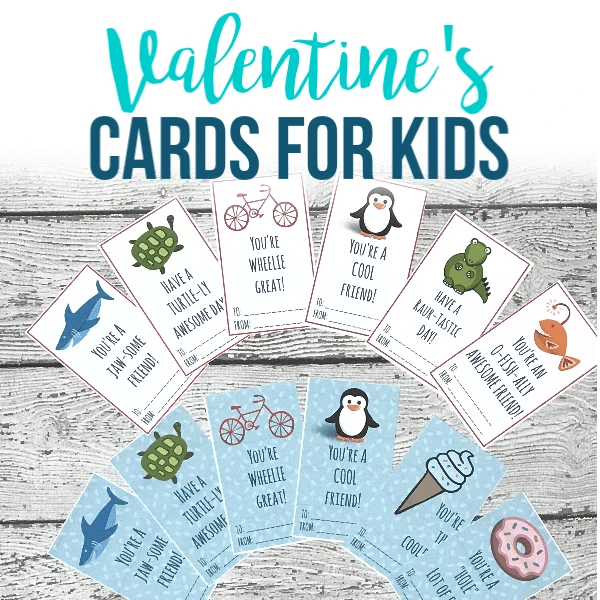 valentine cards for kids