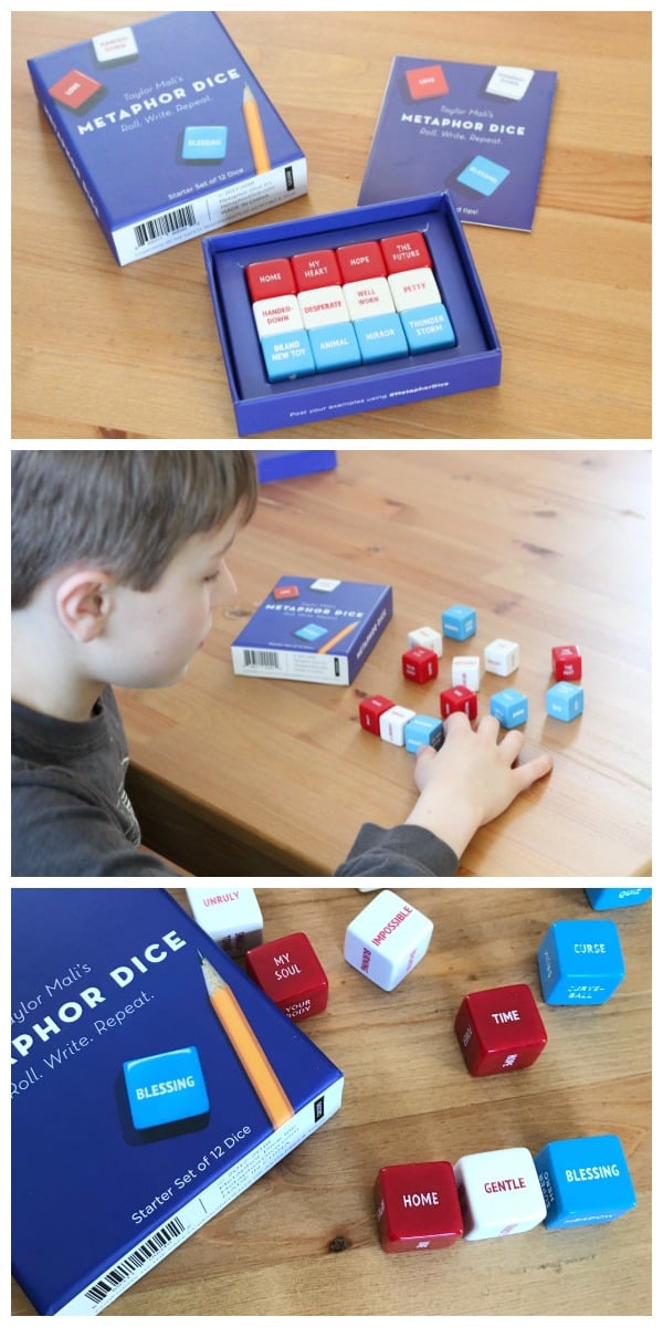 word play with poetry games metaphor dice