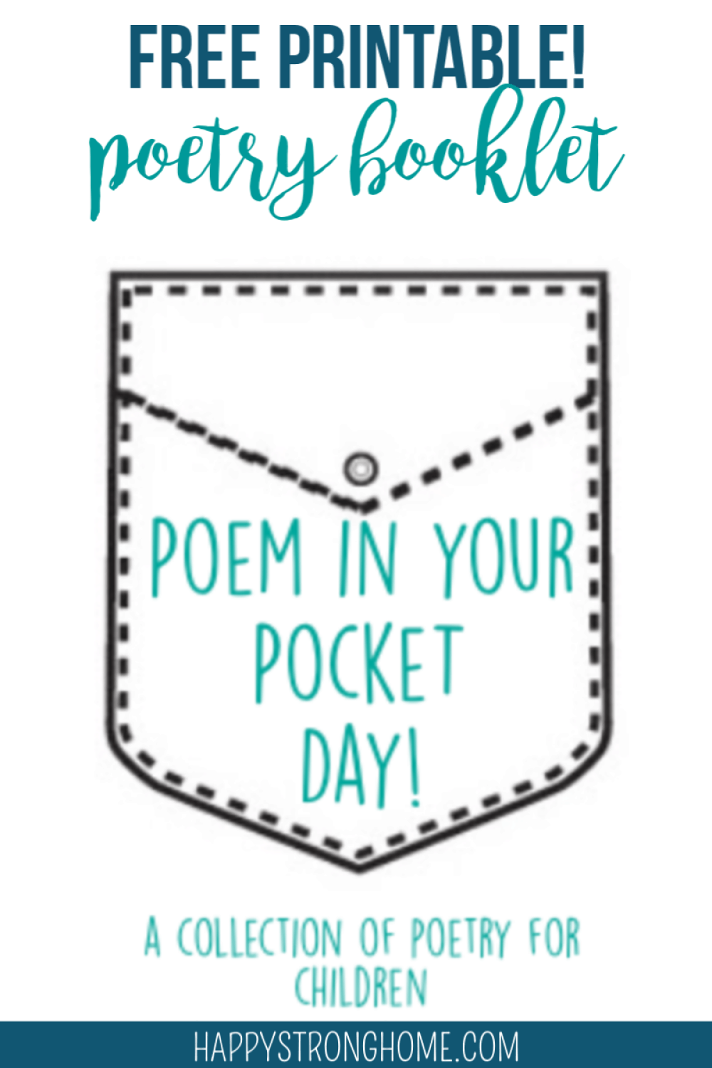 Poem In Your Pocket Template