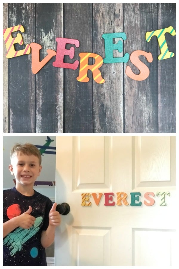 Personalized Name Letter Craft