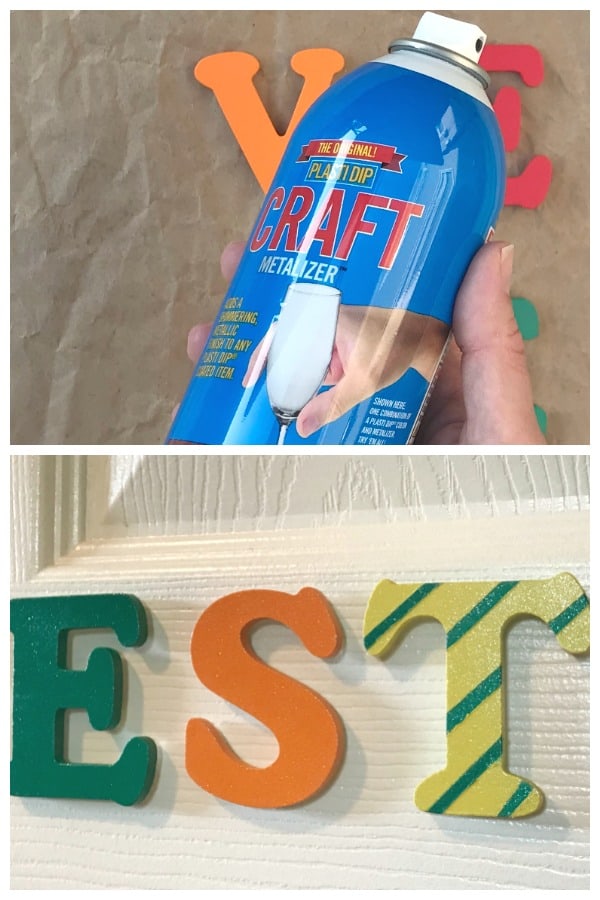 Personalized Name Letter Craft Decor