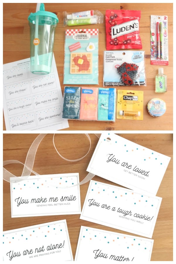 Care package Idea for a Mom Friend with Sick Kids