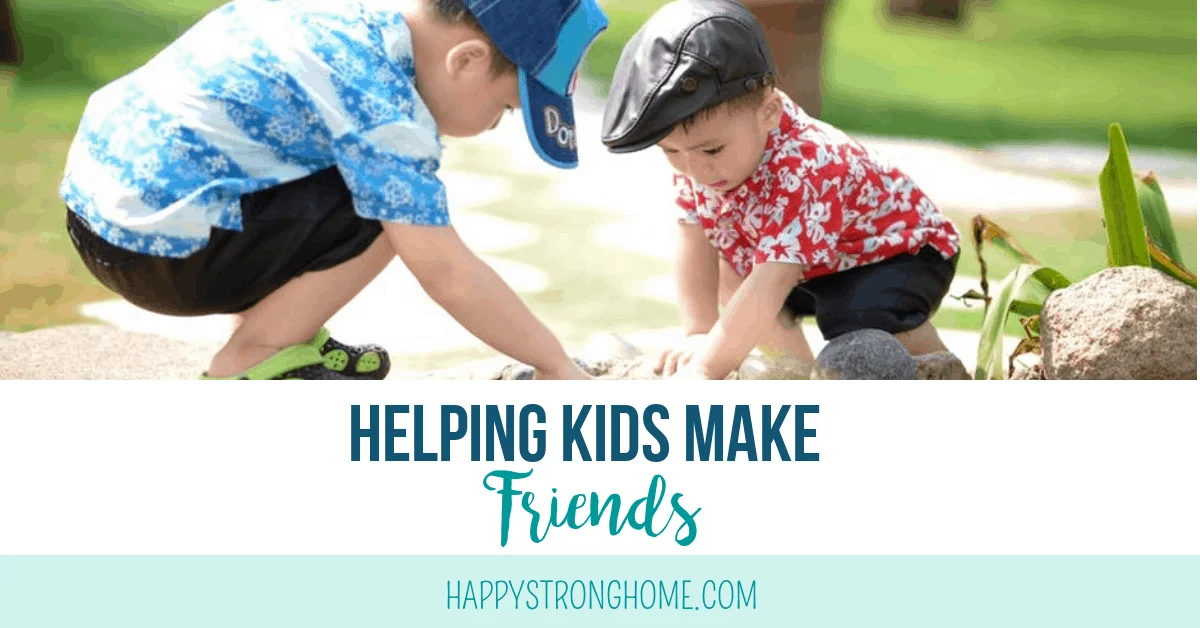 helping kids make friends